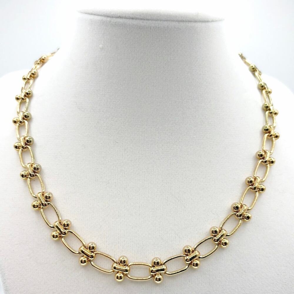 Anne Klein Vintage Necklace Gold Tone 16”
